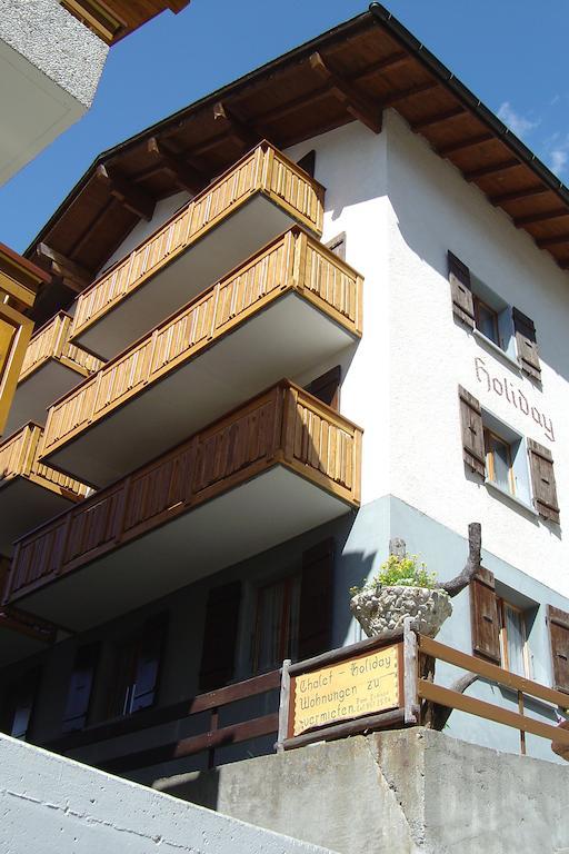 Apartmenthaus Holiday Saas-Fee Buitenkant foto